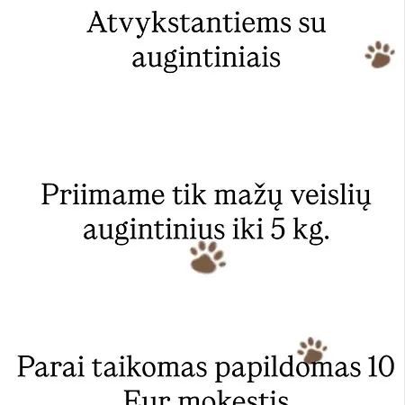 Апартаменты Pusu Namai Palangoje *